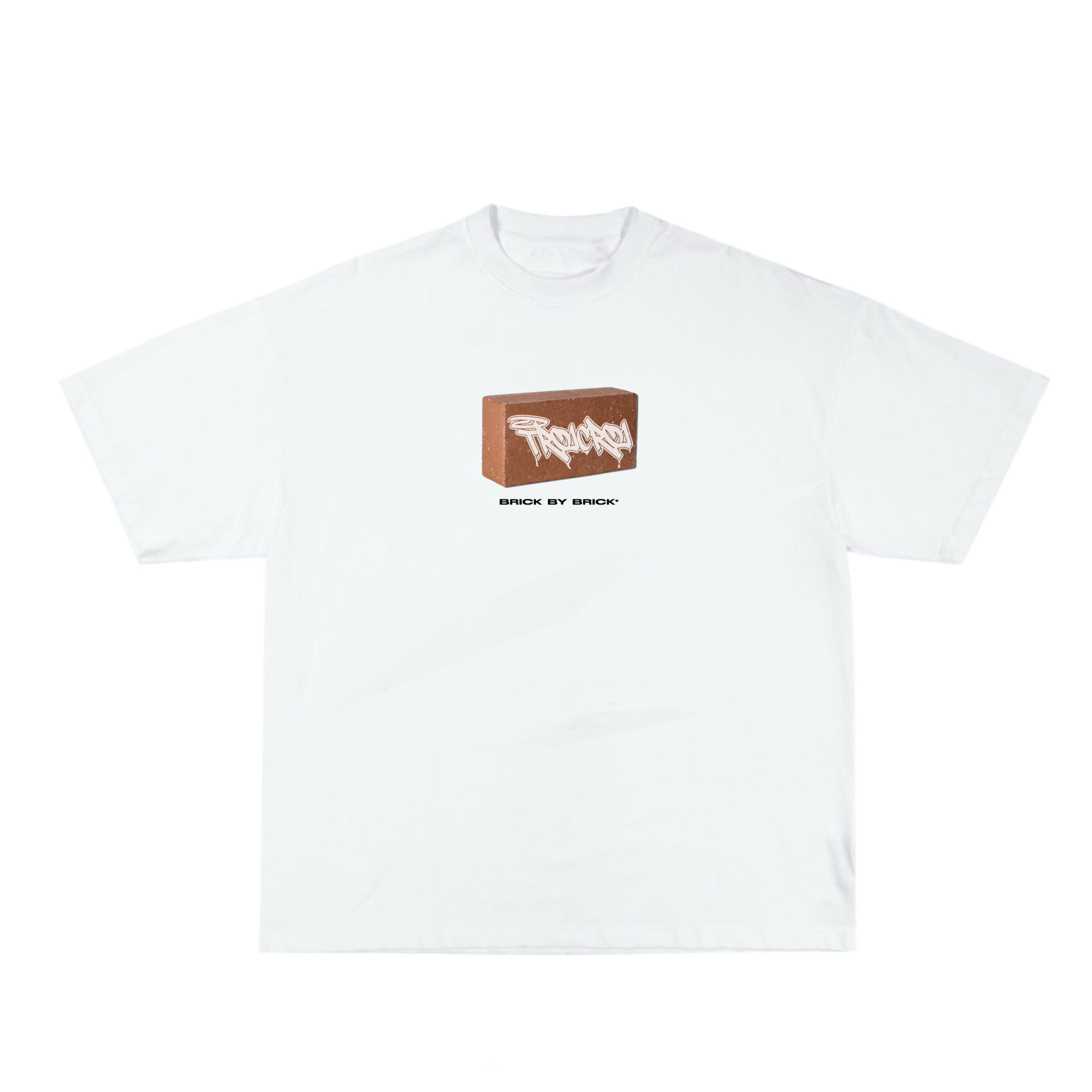 T-Shirt Brick by Brick Blanc