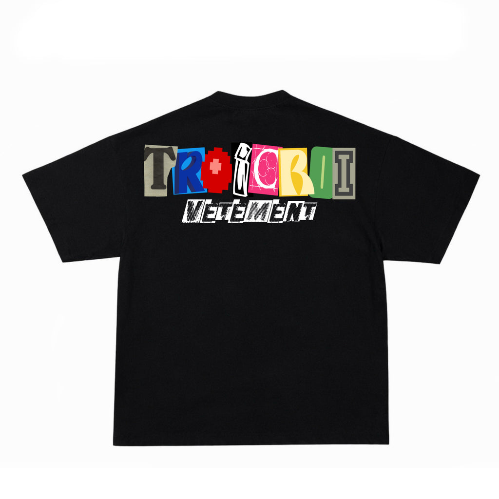 T-Shirt Mix & Match Noir